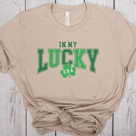 St Patricks Day Lucky Era Tshirt