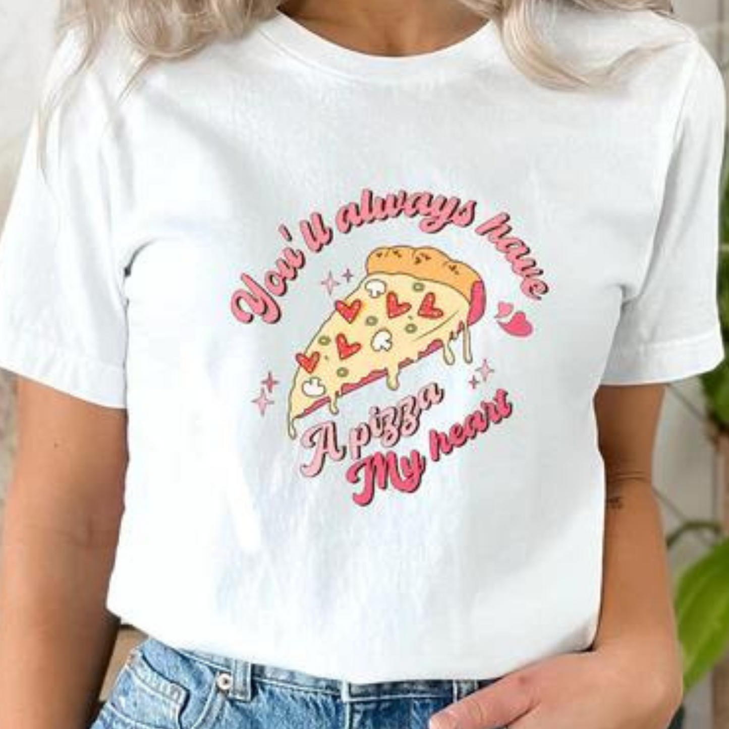 Valentines Pizza Tshirt